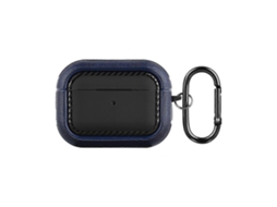 Capa protetora para fones de ouvido AirPods Pro com textura de couro. GIECY
