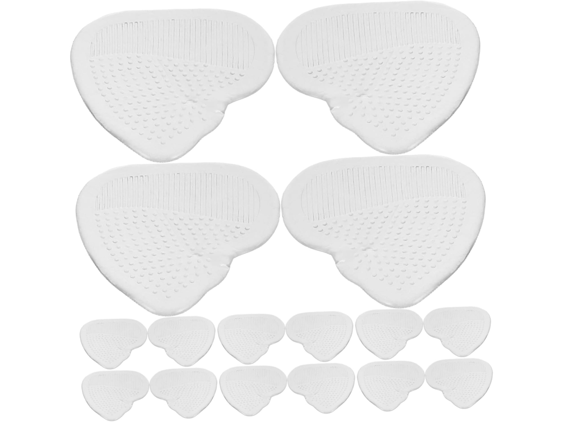 Protetores Metatarsais De Silicone, 10 Pares Para Sapatos