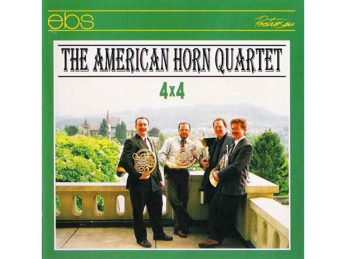 CD American Horn Quartet - 4 Works 4 Orchestra (1CDs)