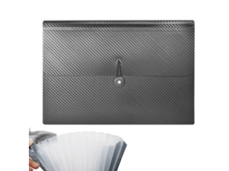 KOFIHETY Pastas Expansíveis, Organizador De Documentos Com 13 Bolsos Com Fecho De Elástico, Suporte Para Papel A4 Para Casa, Escola E Escritório