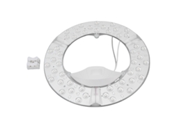 Kit de Substituição Led para Ventilador de Teto 48w 240mm Luz Branca com Instalação Fácil