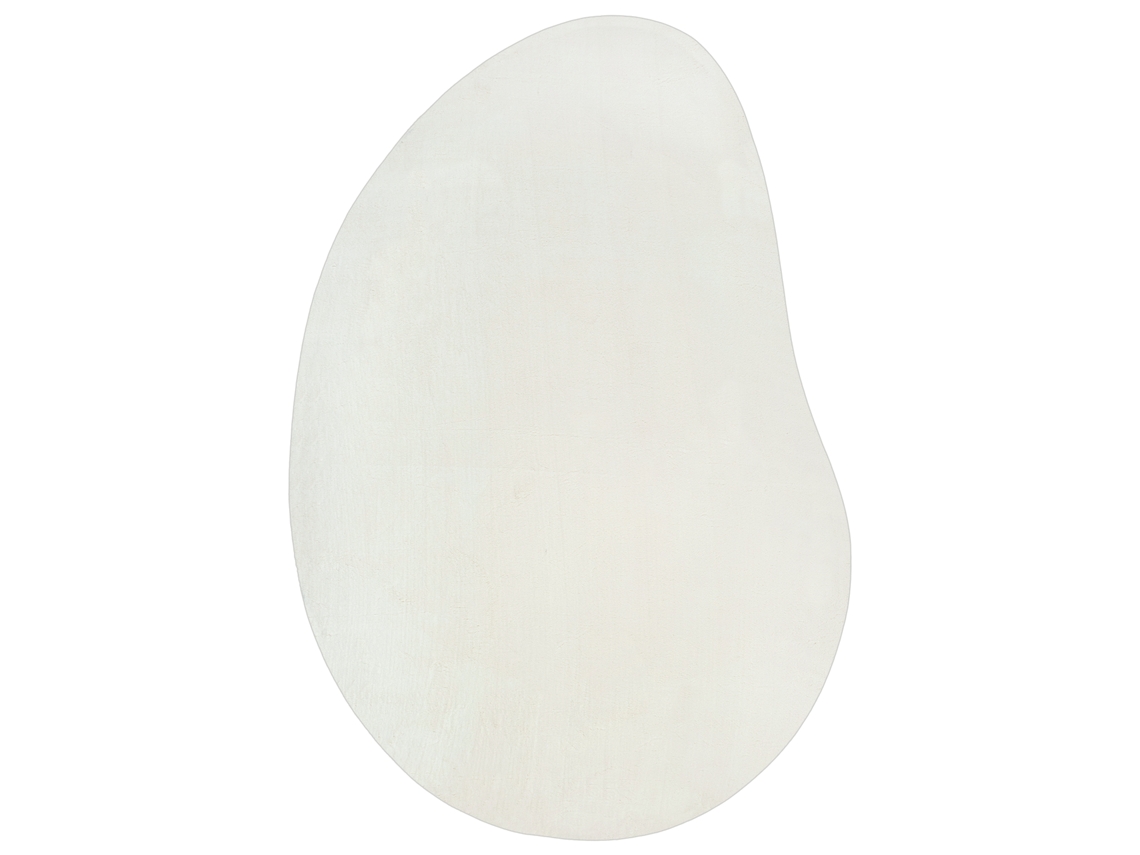 Conjunto 1 Carpete Para Casa Vidaxl Creme Poliéster (100 X 200 Cm)