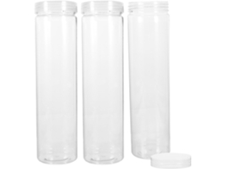 Conjunto De 3 Recipientes Armazenamento Cozinha Com Tampas Transparentes Herméticas, Recipientes Reutilizáveis Para