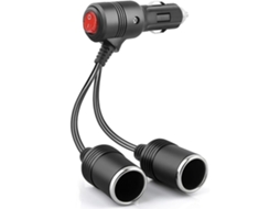 Tomada Para Isqueiro De Automóvel 18awg/15a Com Fusível, Conector Adaptador De 12v/24v Para Automóvel, Barco, Moto*