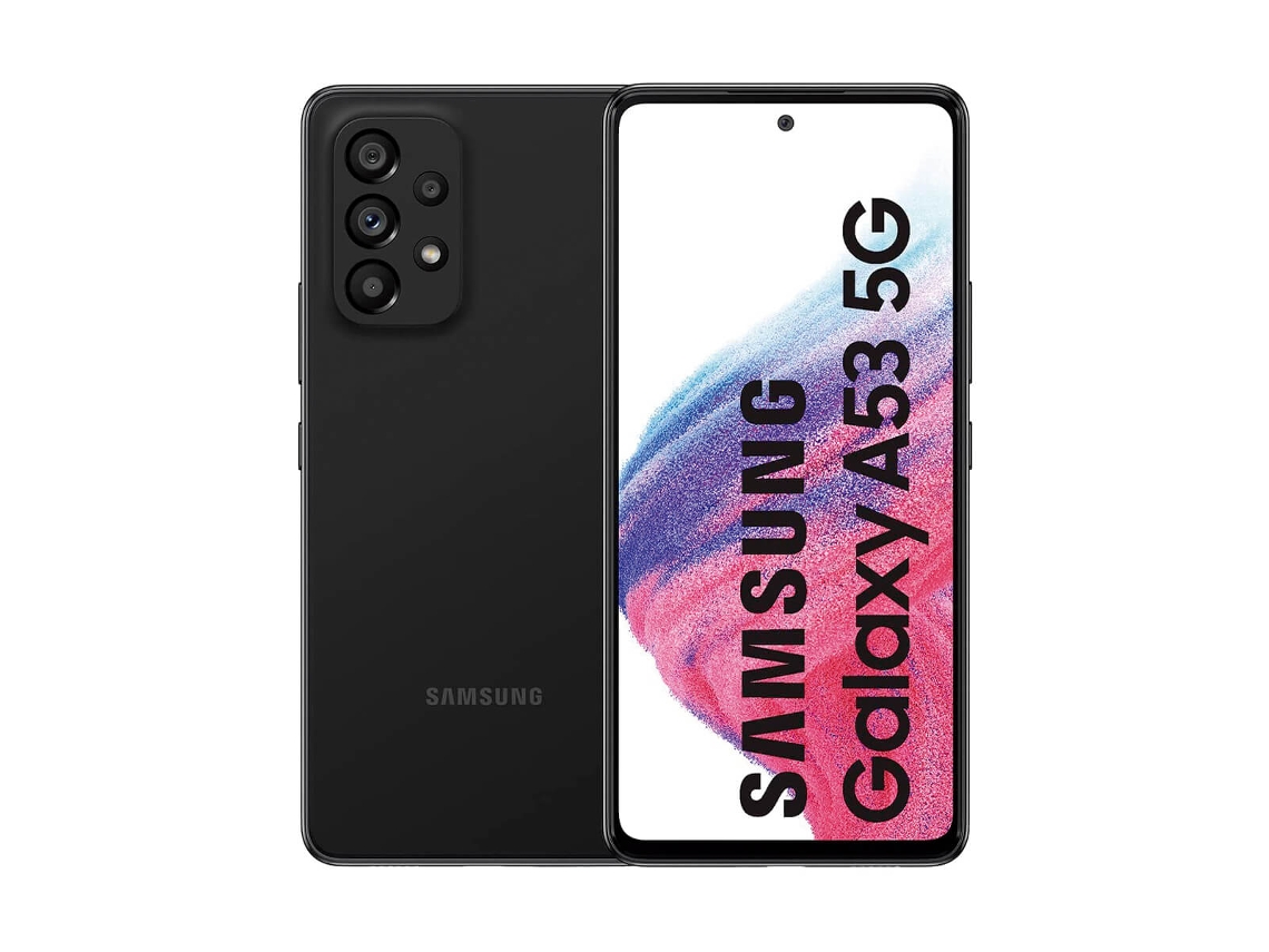Smartphone SAMSUNG Galaxy A53 5G (6.5'' - 6 GB - 128 GB - Preto)