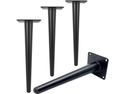 Patas de Mesa Linjou 30cm 4 Pçs Capacidade 800kg S/MARCA