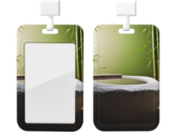Stone Spa Porta Crachá Com Cordão, Capa Plástica Impermeável, Crachás De Identificação, Ideal Enfermeiros