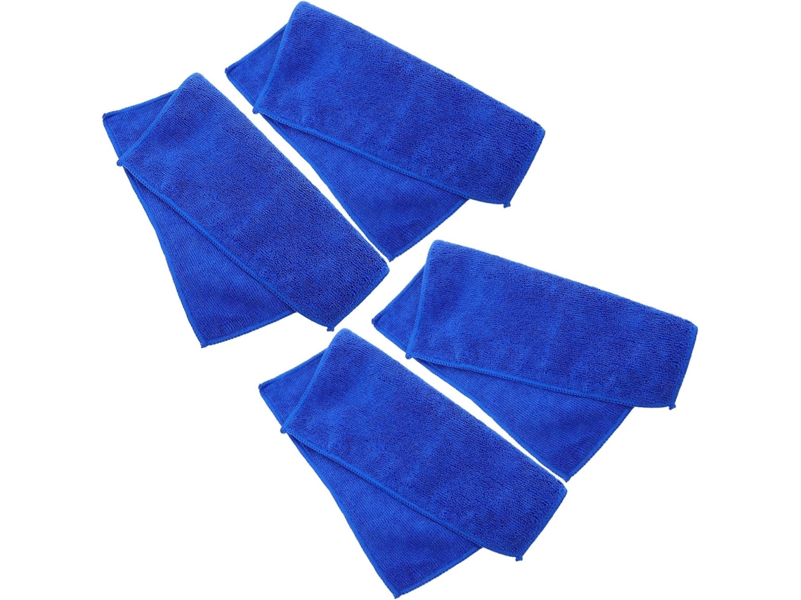 Conjunto De 4 Panos De Limpeza Microfibra, Multiuso, Reuti Resistentes