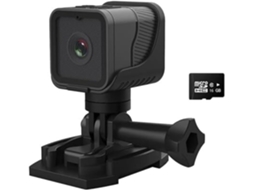 Câmera de Ação com Estabilização de Imagem, Caméscope Mini Dv Hd 1080p Vlogging e Esporte (camera Add SFUSHOS