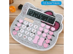 2026 calculadora de Escritório Gatito Cristal Diamante Cute para Oficina Escuela Hogar Uso Nuevo