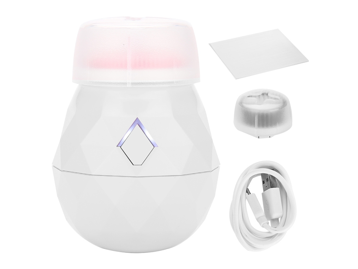 Pincel Facial Elétrico Multifuncional Limpeza De Poros E Massagem