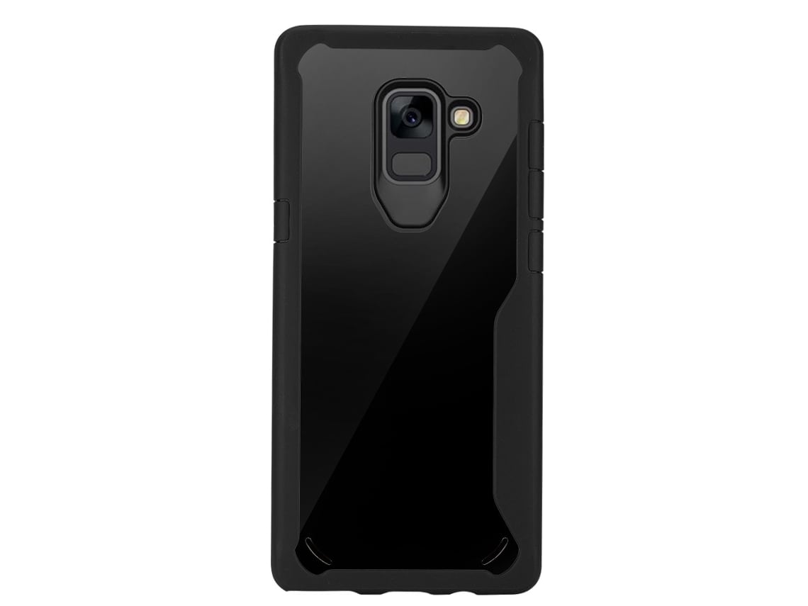 Capa Samsung A8 EOOCOO (Preta, Anti Queda)