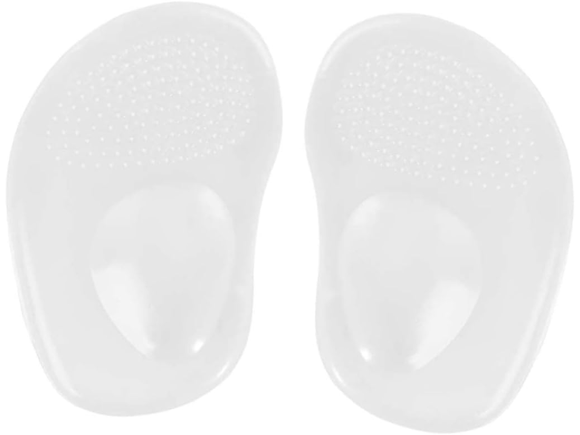 Conjunto De 6 Pares Protetores Calcanhar Transparentes Em Gel Antiderrapante Para Sapatos Salto Alto, Botas E Tênis