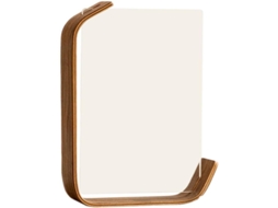 Moldura De Acrílico E Madeira De 15 Cm Para Fotos, Estilo Herbário, Com Painel Lateral Gokoco (6 Polegadas)