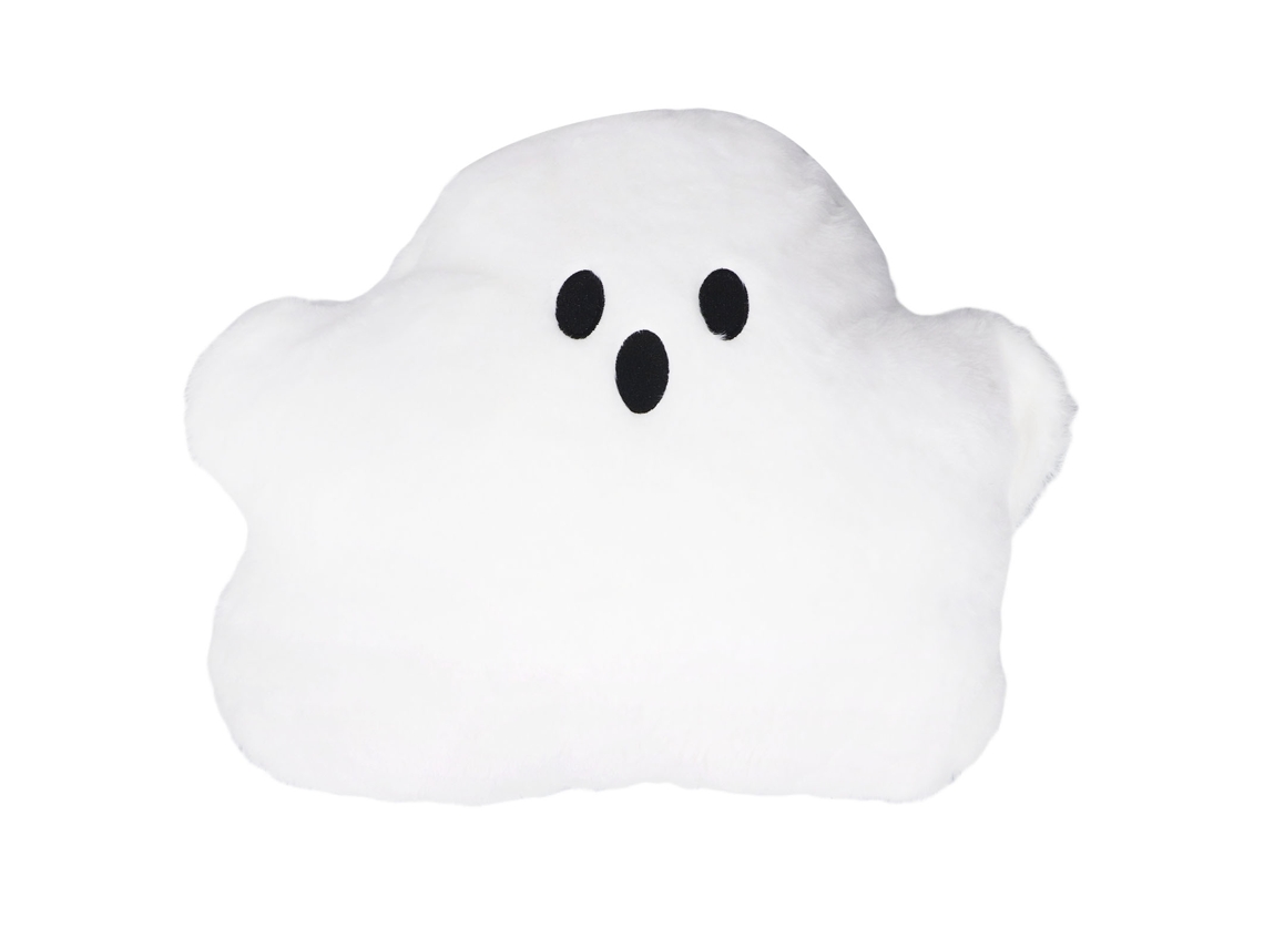 Almohadilla De Lujo Fantasma Suave Y Cómoda Peluche Cute Cartoon Para Decoración Interior