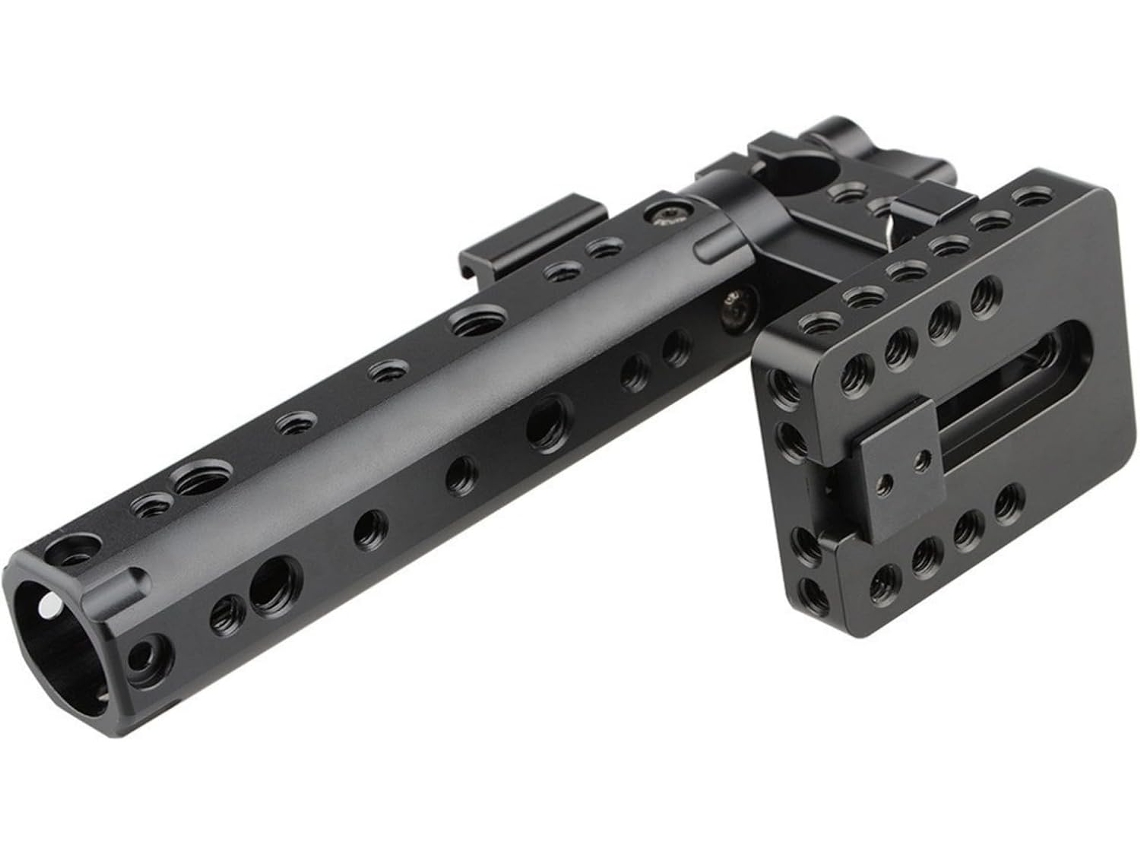 Alça Superior Para Câmera Dslr Com Placa Superior, Orifícios Para Câmera E Acessórios