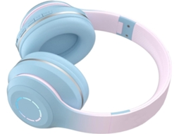 Fone De Ouvido Bluetooth Alomejor Com Graves Potentes E Cancelamento Ruído Para Amantes Da Música, Fone Dobrável Com