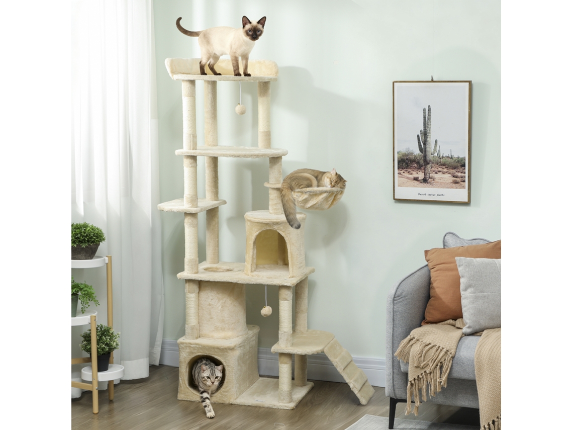 Caixa Para Gato, Acabamento Bege, 170 X 40 X 60 Cm