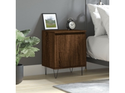 Vidaxl Mesa De Cabeceira 40x30x50 Cm Deriv. Madeira Carvalho Castanho