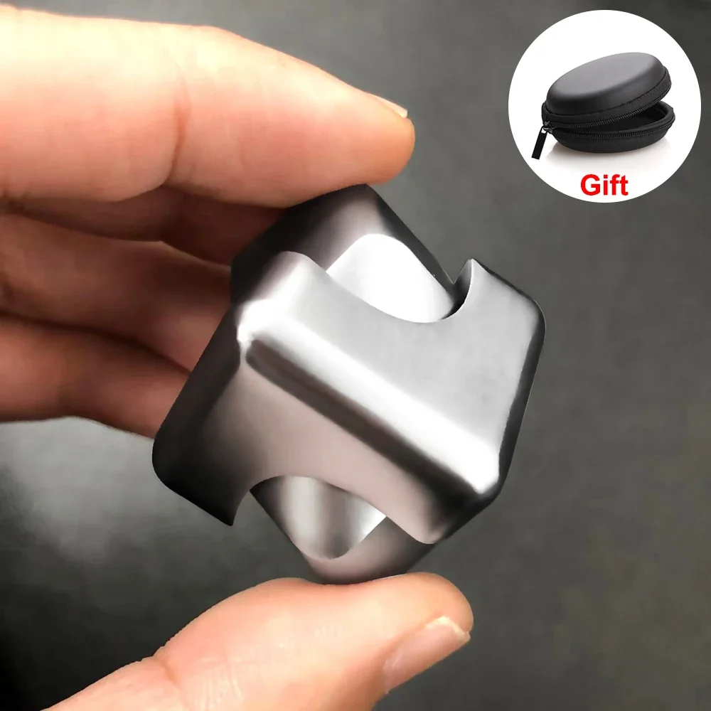 Cubo De Metal Giratório, Brinquedo Antiestresse
