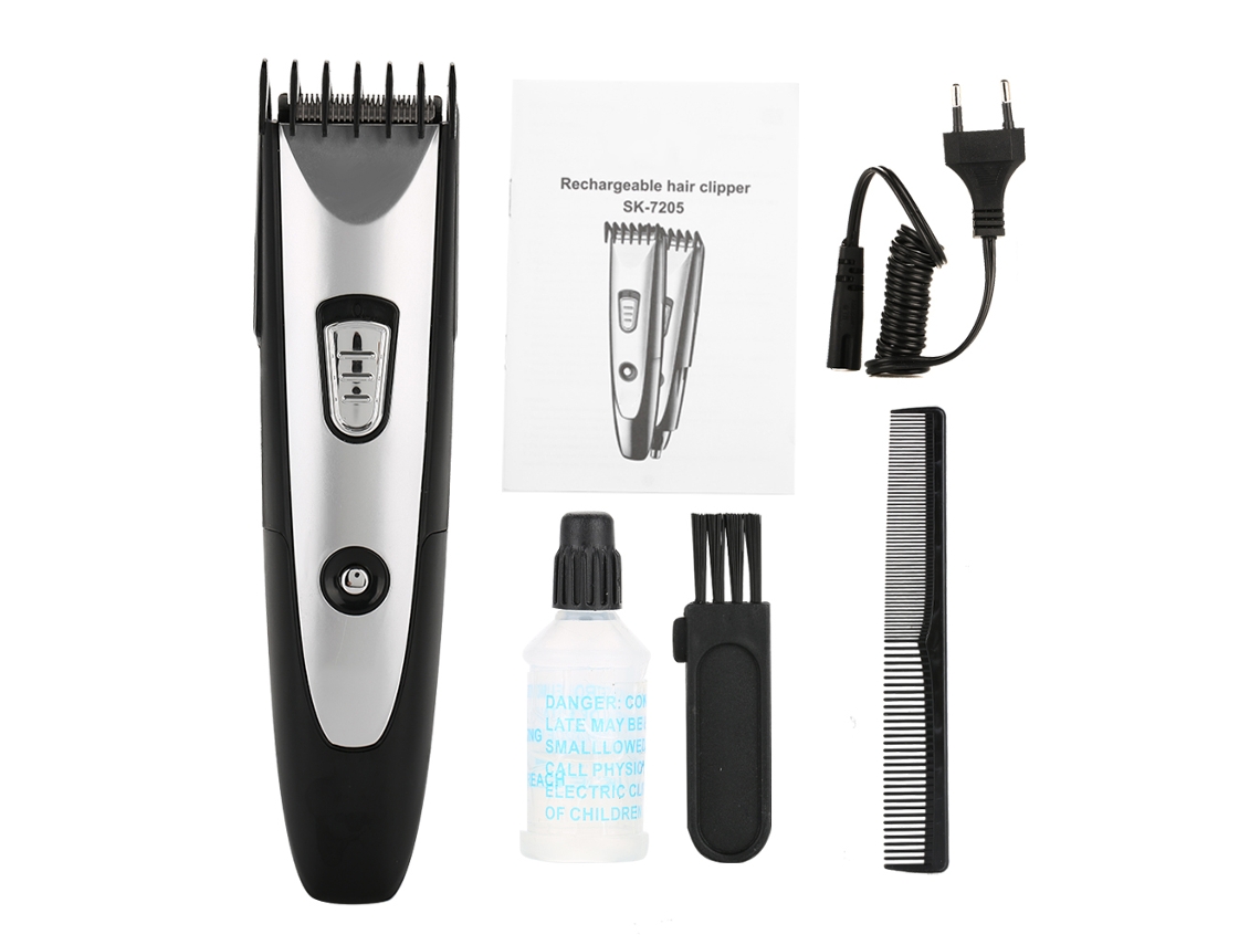 2026 surker Recortadora de Cabelo Profissional Conjunto de Cortar Cabelo com Trimmer de Nariz para Adultos e Crianças