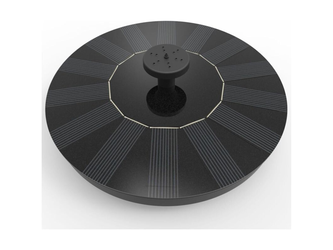 Fonte De Jardim Solatec Com Bomba Solar De 1,4 W - Bomba Submersível Para Lago, Piscina, Jardim E Aquário.