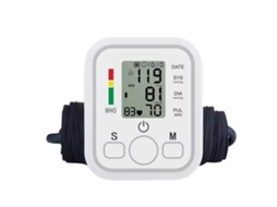 Monitor De Pressão Arterial Digital De Braço. Mede Pressão Arterial E Pulso Com Manguito 22 A 36 Cm. Memória 2x99. Adequado Para Uso Doméstico