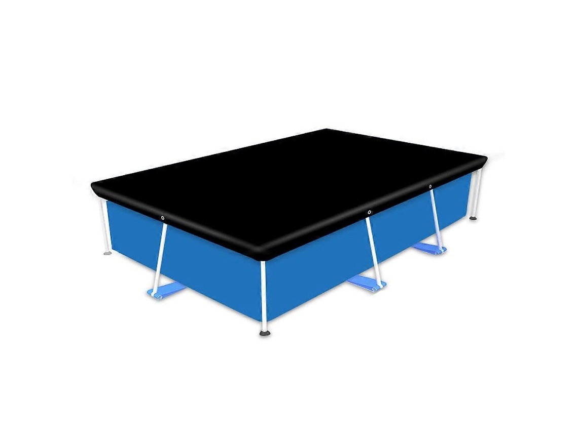 Capa Protetora Para Piscina Retangular 400x211, Resistente A Rasgos E Desbotamento
