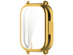 Capa Protetora Rígida Em Policarbonato Para Redmi Watch 5 Active, resistente A Riscos Dourado Panoona