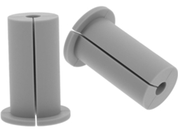 2 Unidades De Passa-cabos Silicone Para Furos Parede 2,5 Cm (1