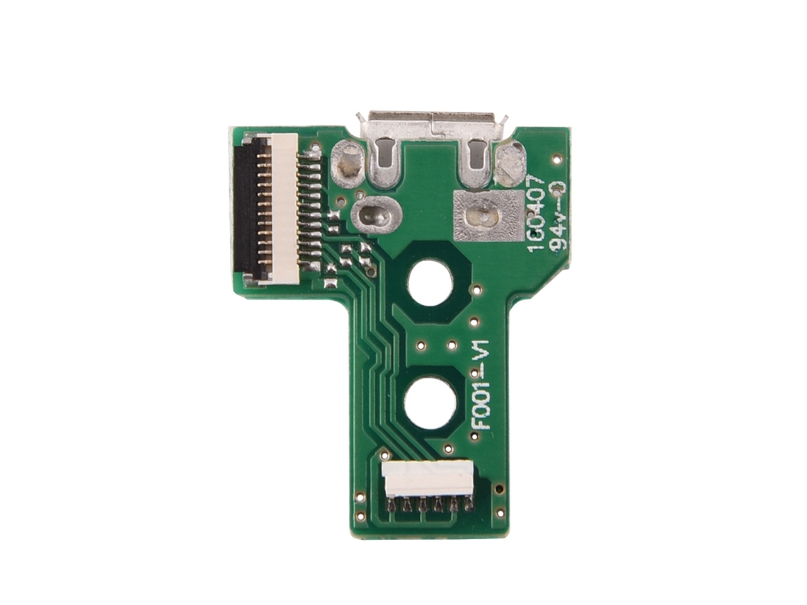 Placa de Porta de Carregamento Usb para Ps4 LAXISCREED