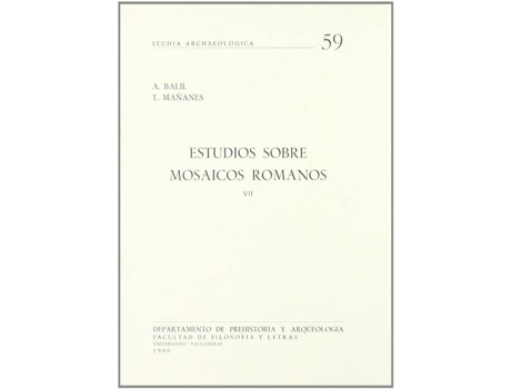 Livro Estudios Sobre Mosaicos Romanos Vii de Tomas Mañanes Perez (Espanhol)