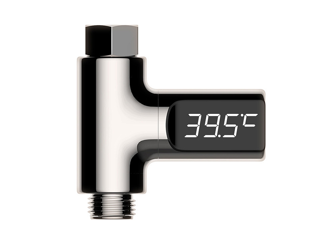Led Água Temperature Display Cabeça De Duche, Fahrenheit/celsius Switchable, Timer Function, 2nd Gen