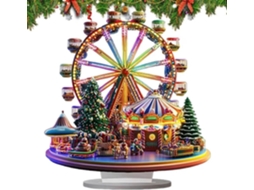 Decorações De Bureau Em Acrílico De Forma Especial De Grande Roue De 2d Decoração De Bureau De Grande Roue