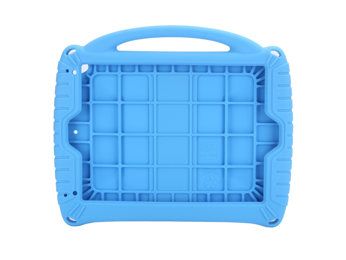 2026zentro-capinha De Proteção Para Tablet Ios Air/air2/pro2018/pro9.7 Polegadas Universal Em Silicone Azul