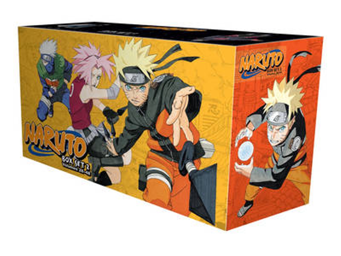 Livro Naruto Box Set 2 de Masashi Kishimoto (Inglês)