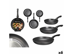 Conjunto De Frigideiras Kinvara 1 (Baquelite preto 3 Peças)