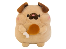 Boneca Pelúcia Cão Pequeno Fofo 30cm