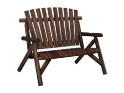 Garden Bench, Garden Benches Vidaxl Marrom Madeira (n/a)