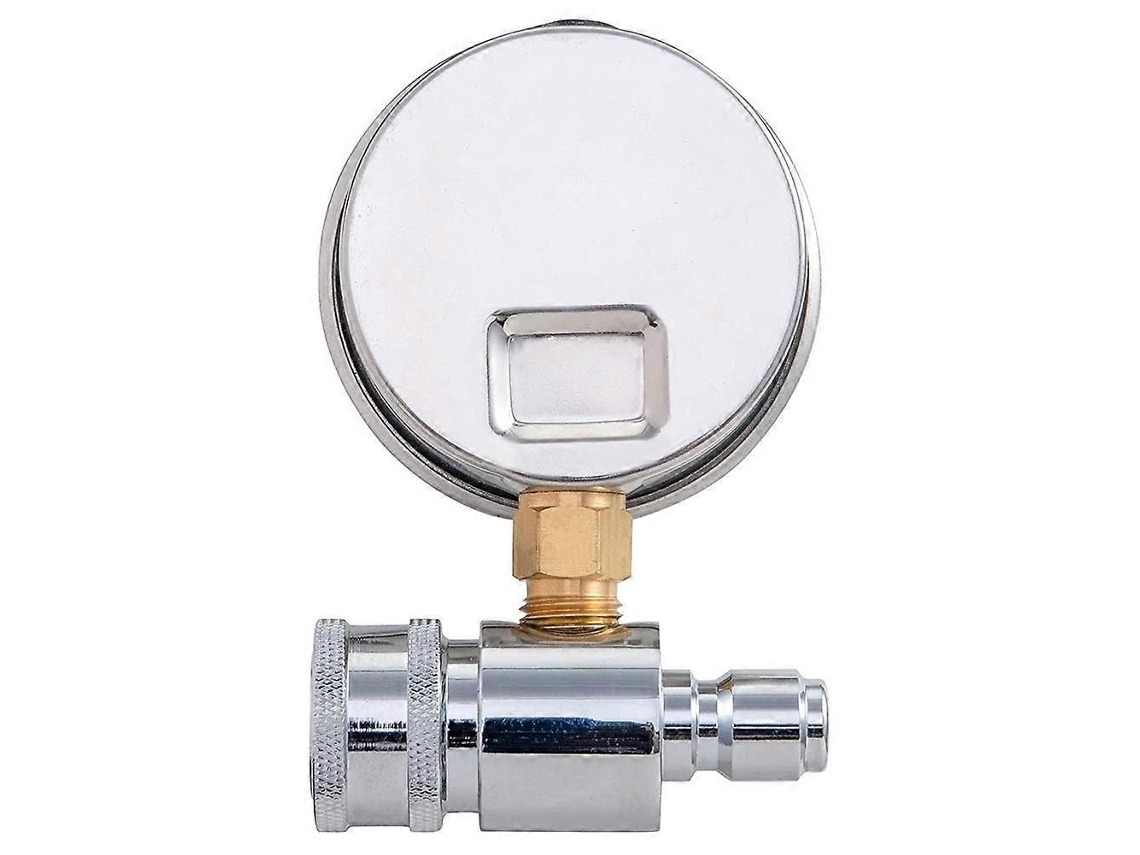 Manômetro Para Lavadora De Pressão, 6000 Psi, Conexão Rápida De 3/8 Polegadas