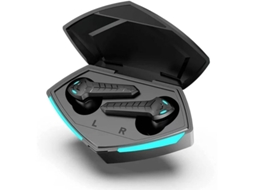 Auriculares In Ear Yizhood True Wireless Bluetooth Com Cancelamento De Ruído Preto
