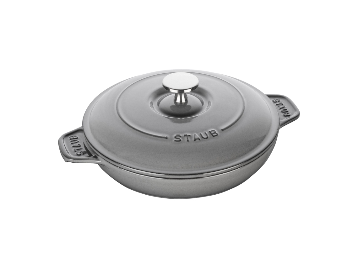 Travessa de Forno com Tampa 20 Cm Ferro Fundido STAUB