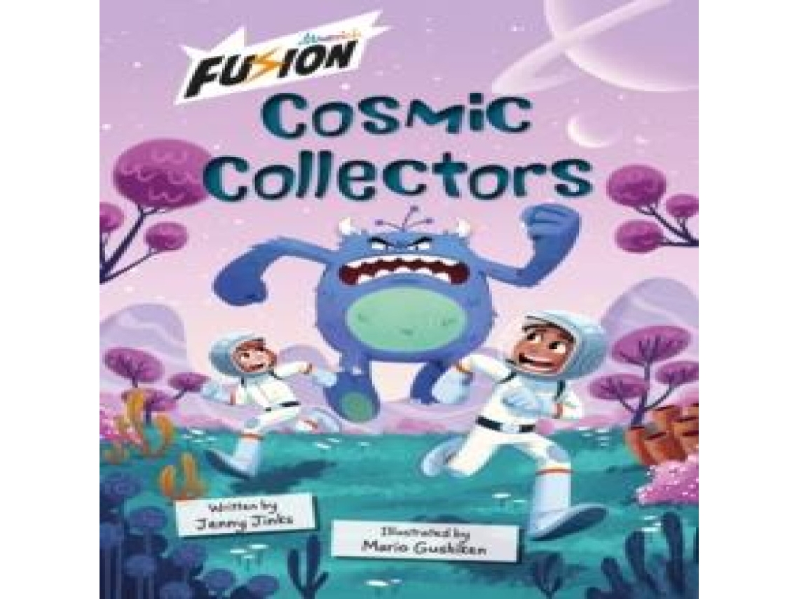 Livro Cosmic Collectors de Jenny Jinks (Inglês)