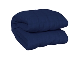 Weighted Blanket, Weighted Blankets Vidaxl Azul Tecido (200 X 200 Cm)