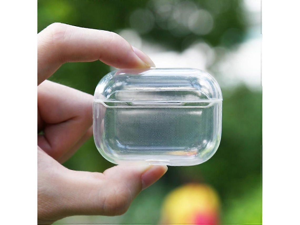 Capa Protetora Para Fones De Ouvido Airpods Pro, Transparente, Tpu Macio, Sem Gancho, Para Airpods Pro, Sem Gancho