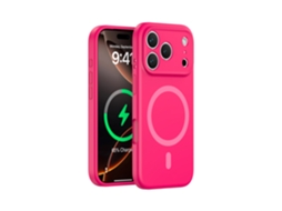 (vermelho, Iphone 17 Air) Capa De Silicone Líquido Para Iphone, Forte Fixação Magnética, Proteção Completa, Design Simples.