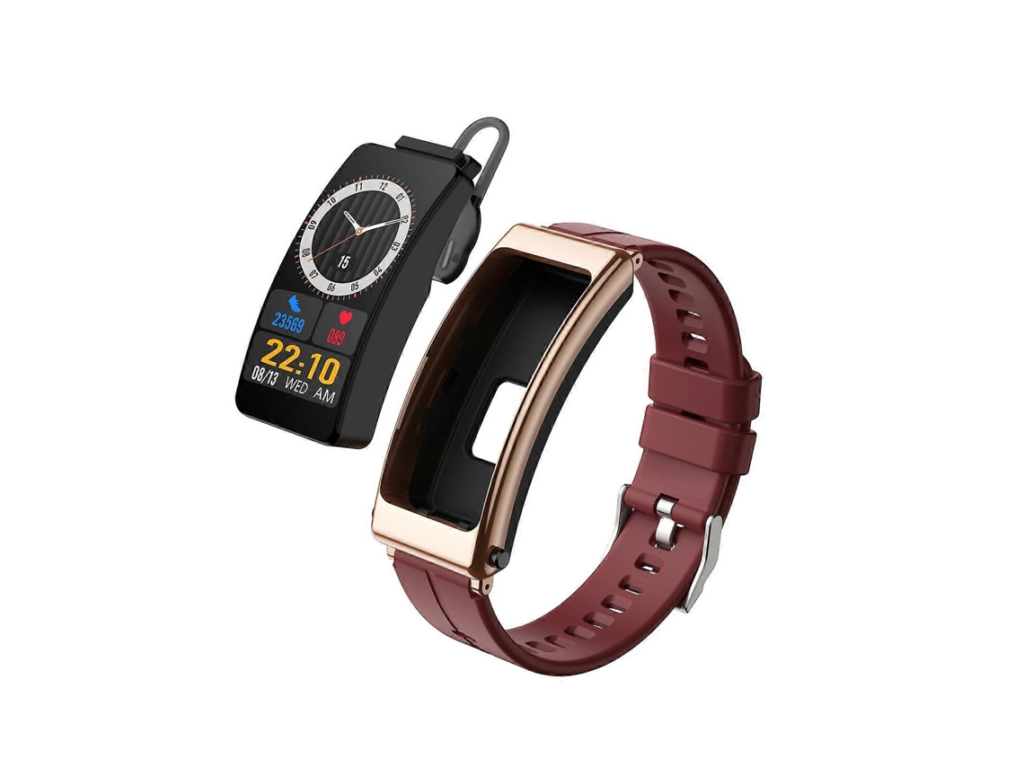 Relógio inteligente K13 com pulseira de silicone de 1,14 polegadas e fones de ouvido removíveis. Suporta chamadas Bluetooth. Bicicleta elétrica.