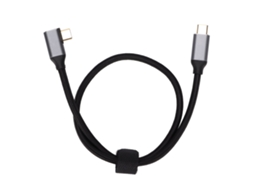 Cabo USB-C 10Gbps 5A PD Nylon com Ângulo de 90° EOOCOO
