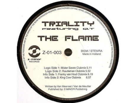 The Flame, Triality Z Minor Records