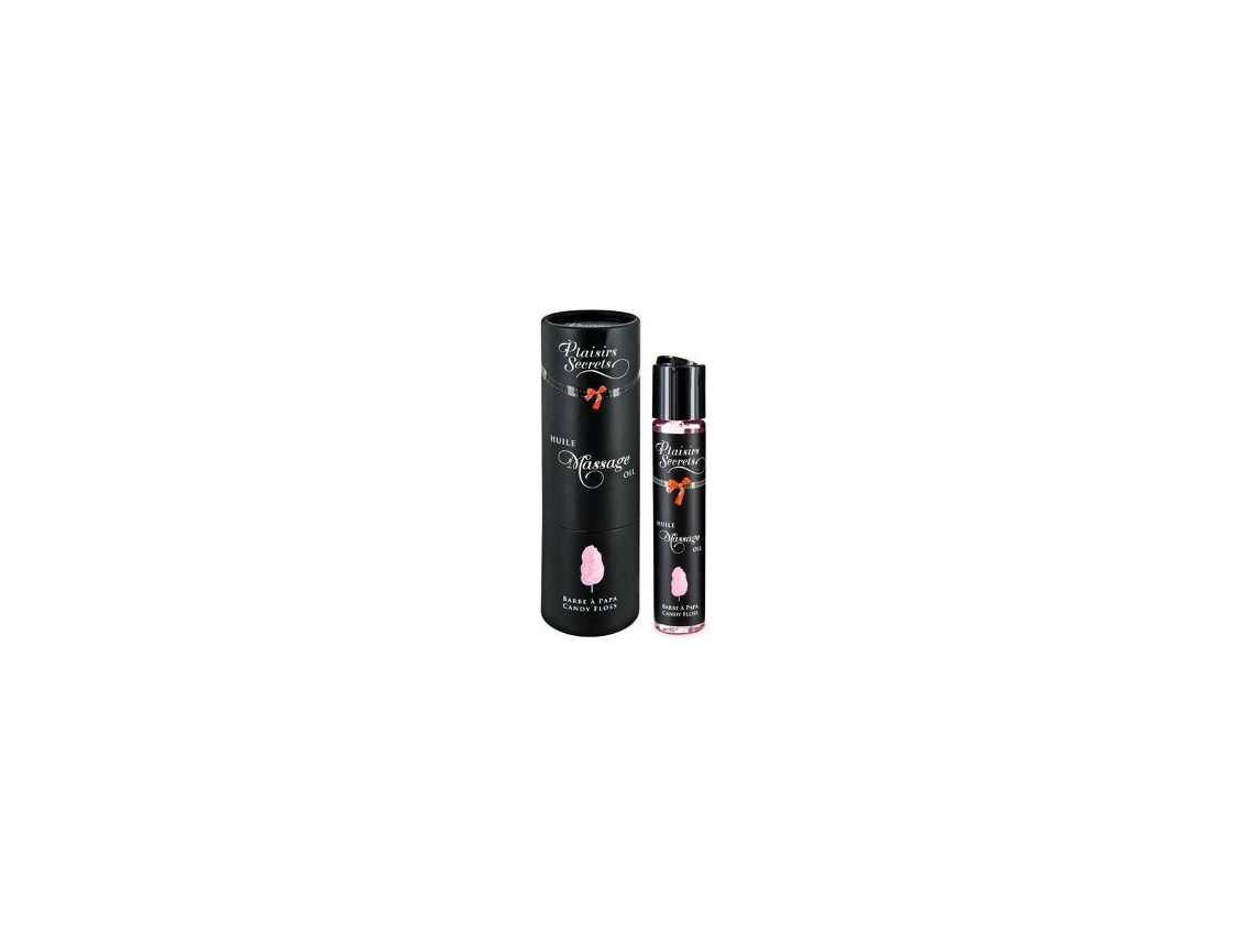 Óleo de Massagem Erótico PLAISIRS SECRETS 59 ml Algodão Doce